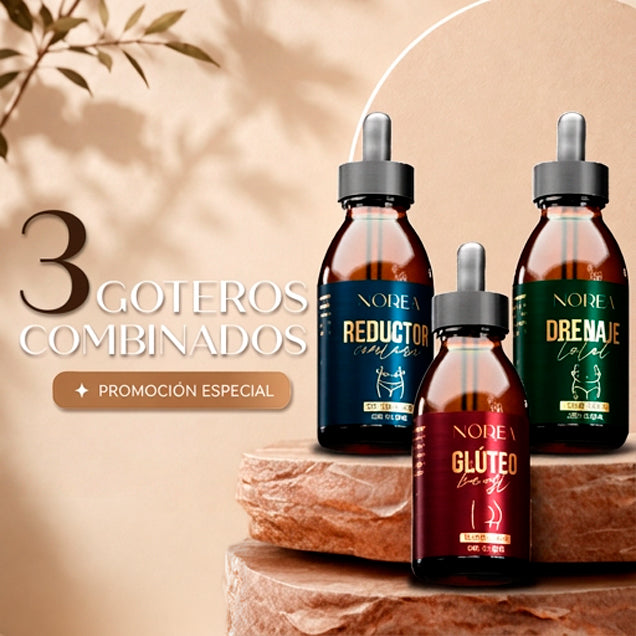 3 goteros combinados