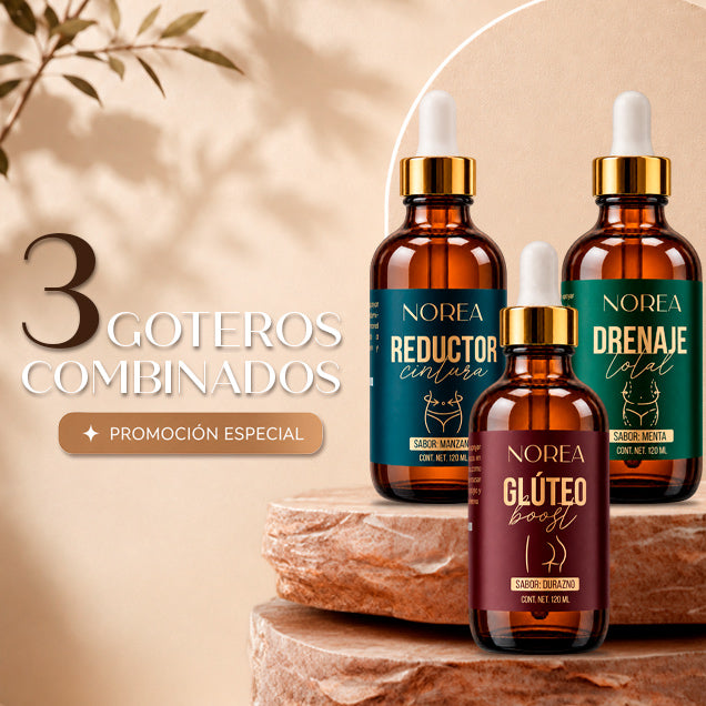 3 goteros combinados