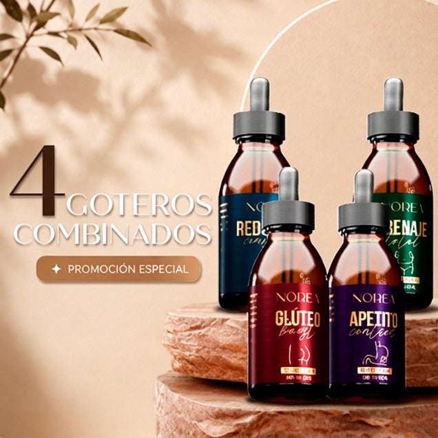 4 goteros combinados