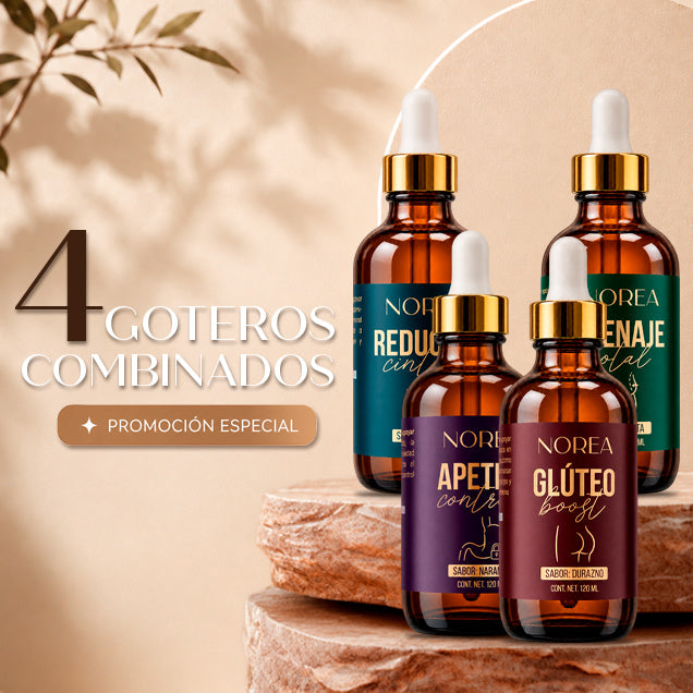 4 goteros combinados