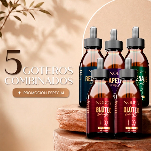 5 goteros combinados