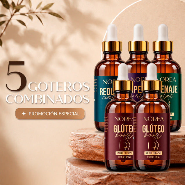 5 goteros combinados